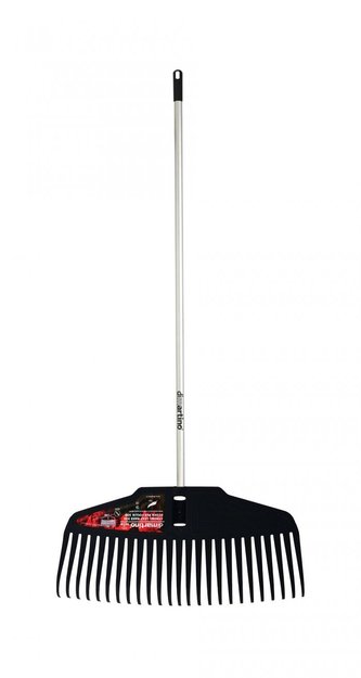 Hrábě švédské pevný plast 500 mm - s hliníkovou násadou 150 cm
