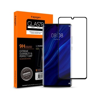 Spigen 3D tvrzené sklo Huawei P30 Pro černé