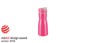 TESCOMA Láhev na nápoje PURITY 0,5 l, růžová