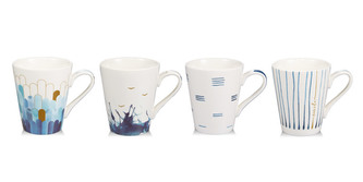 TESCOMA Hrnek myCOFFEE, 4 ks, Deep blue