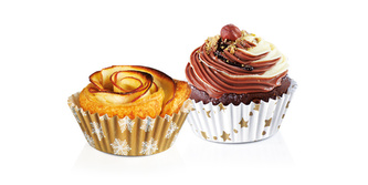 TESCOMA Cukrářské košíčky DELÍCIA pr. 6 cm, 60 ks, zimní