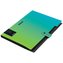 Teczka A4 PP 5 przegródek niebiesko-ziel. Radiance