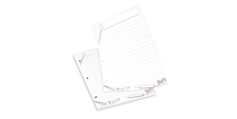 TESCOMA Listy do zápisníka rodinných receptov DELÍCIA, 50 ks