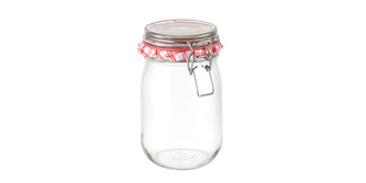TESCOMA Zavařovací sklenice s klipem TESCOMA DELLA CASA 1000 ml