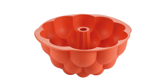 TESCOMA Bábovka vysoká DELÍCIA SiliconPRIME pr. 24 cm, malina