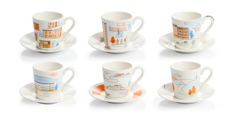 TESCOMA Šálek na espresso s podšálkem myCOFFEE, 6 ks, Zlín