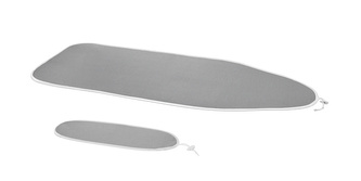 TESCOMA Potahy pro žehlicí prkno s rukávníkem FANCY HOME, metalická šedá