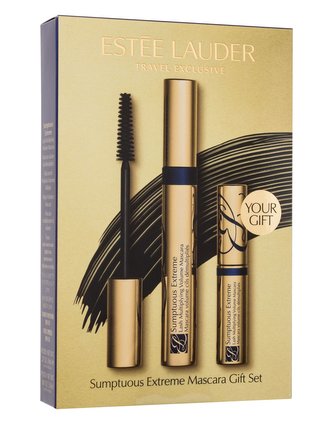 Estée Lauder Sumptuous Extreme řasenka Sumptuous Extreme Mascara 8 ml + řasenka Sumptuous Extreme Mascara 2,8 ml Black