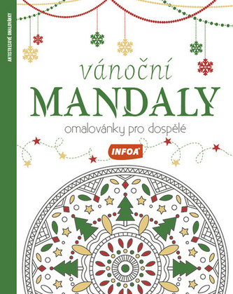 Vianočné mandaly - Omaľovánky pre dospelých