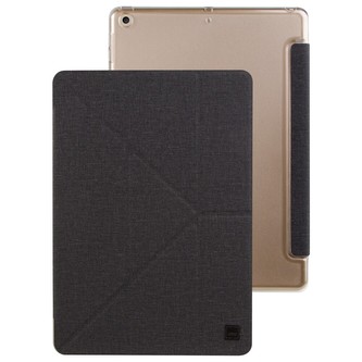 UNIQ Yorker Kanvas pouzdro se stojánkem Apple iPad Pro 10.5" (2017)/Air (2019) černé