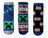 SADA 3 KS PONOŽKY MINECRAFT - velikost 23-26