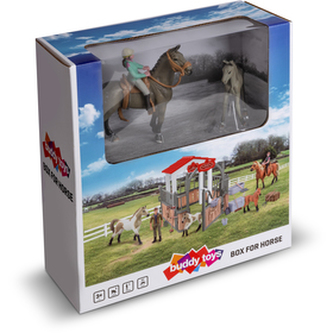 Farma - Jezdkyně a hříbě BUDDY TOYS BGA 1022
