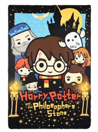 FLÍSOVÁ DEKA HARRY POTTER