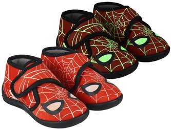 BAČKORY SPIDERMAN svítící - velikost 26