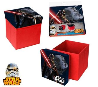 TABURET S ÚLOŽNÝM PROSTOREM STAR WARS