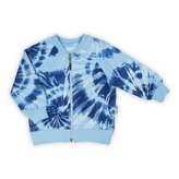 Kojenecká tepláková mikina Nicol Tomi modrá - velikost 68 (4-6m)