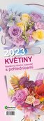 Kalendár 2023 Kvety, pohľadnicový