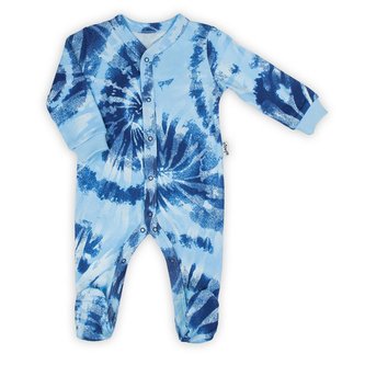 Kojenecký bavlněný overal Nicol Tomi modrá - velikost 68 (4-6m)