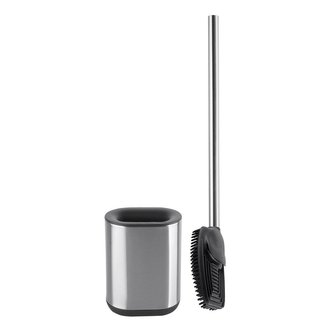 WC kartáč se stojanem nerez/silikon