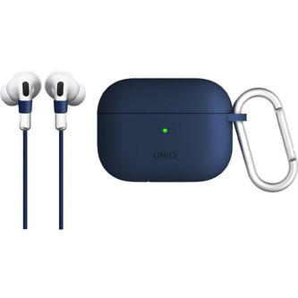 UNIQ Vencer silikonové pouzdro pro Apple AirPods Pro modré