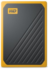 WD My Passport Go 1TB SSD / USB 3.0 / externí / odolný / žlutý