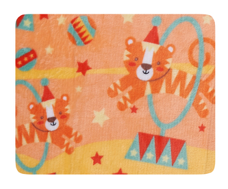 Dětská deka TRICKY oranžová 75x100 cm Essex