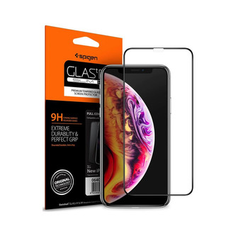 Spigen Glass FC HD kryt iPhone 11/XR černý