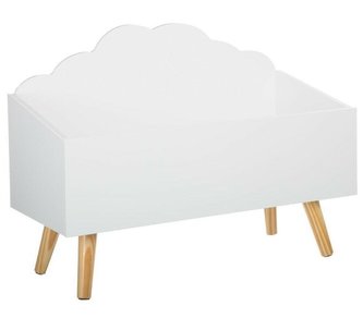 DŘEVĚNÁ SKŘÍŇKA NA HRAČKY ATMOSFÉRA