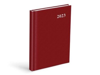 Diář 2023 D801 PVC Red