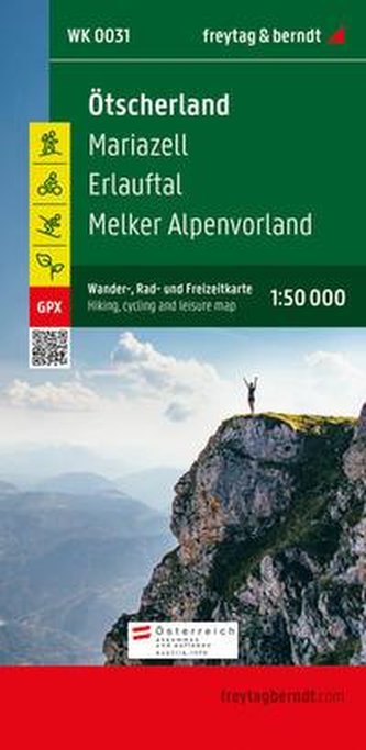 Ötscherland, Wander-, Rad- und Freizeitkarte 1:50.000, freytag & berndt, WK 0031