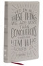 NKJV, Holy Bible for Kids, Verse Art Cover Collection, Leathersoft, Gray, Comfort Print