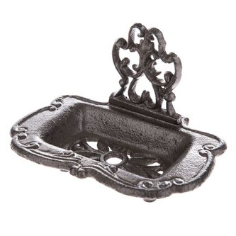 Liatinový odkladač na mydlo , 6/24