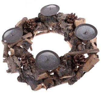 Dřevěný svícen, 0/8