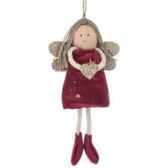 Textilní závěsný anděl, 0/72