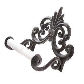 Litinový držák na toaletní papír, 2/8