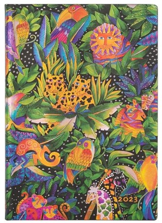 Kalendarz książkowy midi 2023 Jungle Song