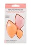 Real Techniques Ultimate Sponge Trio houbička na make-up Miracle Complexion Sponge 1 ks + houbička na make-up Mini Miracle Complexion Sponge 1 ks + houbička na pudr Miracle Powder Sponge 1 ks