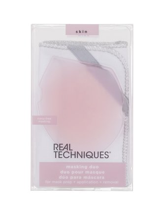 Real Techniques Skin aplikátor na pleťovou masku 1 ks + bavlněný ručník 1 ks