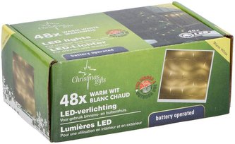 ŘETĚZ SVĚTELNÝ VÁNOČNÍ 48LED