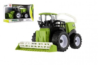 Kombajn plast 20cm na zotrvačník v krabici 23x14x11cm