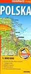 Comfort! map Polska 1:800 000 w.2022