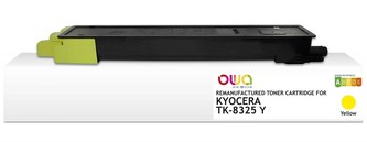 OWA Armor toner pro KYOCERA MITA TASKalfa 2551ci, 12000 stran, TK-8325 Y, žlutá/yellow