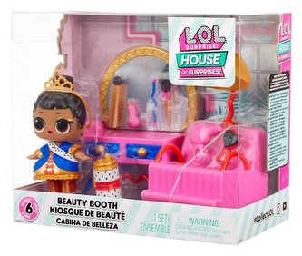 LOL Surprise! Nábytok s bábikou, séria 6, 4 druhy, PDQ
