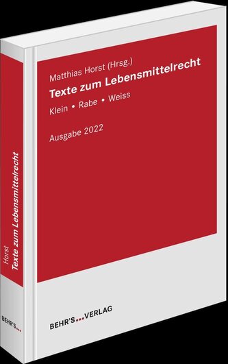 Texte zum Lebensmittelrecht