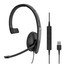 SENNHEISER SC 130 USB headset - jednostranná sluchátka s mikrofonem