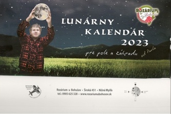 Lunárny kalendár 2023 - stolový kalendár