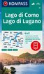 KOMPASS Wanderkarte 91 Lago di Como, Lago di Lugano 1:50.000