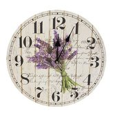 Hodiny pr. 34 cm LEVANDULE 355203