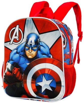 3D dětský batoh Marvel|Captain America: Gravity (objem 9 litrů|26 x 31 x 11 cm)