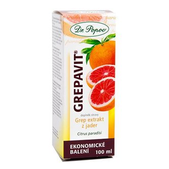 GREPAVIT® – grep extrakt z jadier, 100 ml Dr. Popov GREPAVIT® – grep extrakt z jadier, 100 ml Dr. Popov